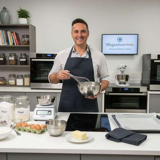 Ein Schritt-für-Schritt-Foto eines Rezeptes, das zeigt, wie man einen Teig richtig ausrollt.